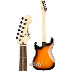 Squier Bullet Stratocaster Hss Hardtail Le Guitar Black Hardware 2 Couleurs Sunbrst