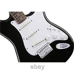 Squier By Fender Bullet Stratocaster Débutant Hard Tail Electric Guitar Black