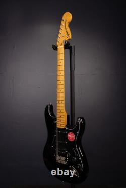 Squier Classic Vibe '70s Stratocaster HSS Noir avec touche en érable