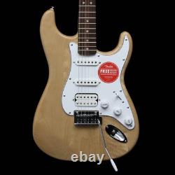 Squier FSR Affinity Stratocaster HSS, Touche en laurier, Plaque blanche, Naturel
