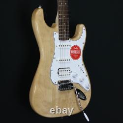 Squier FSR Affinity Stratocaster HSS, Touche en laurier, Plaque blanche, Naturel