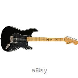 Squier Par Fender Classic Vibe'70s Stratocaster Hss Guitare Électrique, Érable Noir
