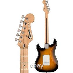 Squier Sonic Stratocaster Guitare Électrique à Manche en Érable 2-Color Sunburst