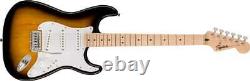 Squier Sonic Stratocaster Guitare électrique à touche en érable 2-Color Sunburst