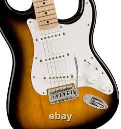 Squier Sonic Stratocaster Guitare électrique à touche en érable 2-Color Sunburst