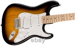 Squier Sonic Stratocaster Guitare électrique à touche en érable 2-Color Sunburst