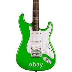 Squier Sonic Stratocaster HSS Guitare électrique Lime Green avec touche en laurier