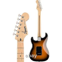 Squier Sonic Stratocaster HSS Limited-Edition Electric Guitar 2-Color Sunburst translates to:<br/>	<br/>	
Guitare électrique Squier Sonic Stratocaster HSS édition limitée 2 couleurs Sunburst