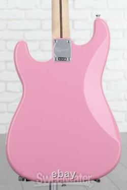 Squier Sonic Stratocaster HT H Guitare Électrique Flash Rose