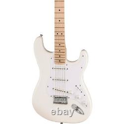 Squier Sonic Stratocaster HT Maple Fingerboard Electric Guitar Arctic White<br/>
<br/> Guitare électrique Squier Sonic Stratocaster HT avec touche en érable blanc arctique
