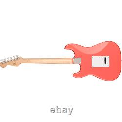 Squier Sonic Stratocaster Hss Guitare, Maple Fingerboard, White Pickguard, Tahiti