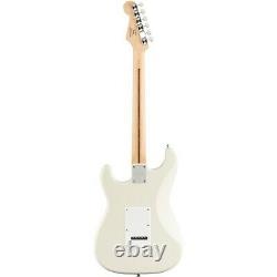 Squier Stratocaster Le Guitar Pack Avec Fender Frontman 10g Amp Olympic White