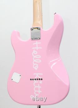 Squier par Fender Édition Limitée Hello Kitty Stratocaster Peuplier Rose 3,3 kg 2024