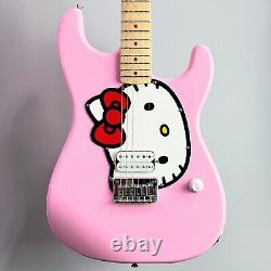 Squier par Fender Édition Limitée Hello Kitty Stratocaster Rose Tout Neuf