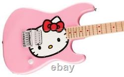 Squier par Fender Édition Limitée Hello Kitty Stratocaster Rose Toute Neuve