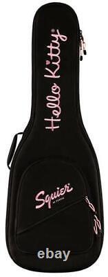 Squier par Fender Édition Limitée Hello Kitty Stratocaster Rose Toute Neuve