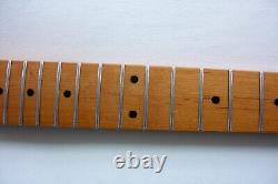 Stratocaster 22 frettes JUMBO/Manche de guitare/Roasted, compatible/Warmoth, Fender STRAT 1sur3