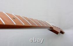 Stratocaster 22 frettes JUMBO/Manche de guitare/Roasted, compatible/Warmoth, Fender STRAT 1sur3