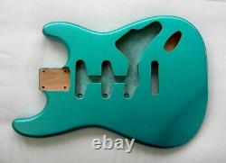 Stratocaster Body / Teal Blue Green Metallic / Alder / (fender Strat Specs)