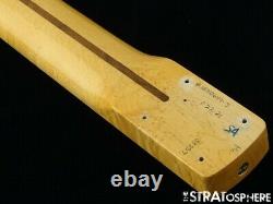USA Fender Custom Shop 1959 Stratocaster Nos Neck & Tuners Strat Birdeye Maple