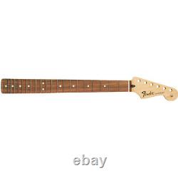 Véritable Série Standard Fender Stratocaster Neck, 21 Frets, Pau Ferro Nouveau