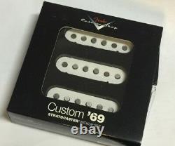 Véritable USA Fender Strat Custom Shop 69 Stratocaster Pickup Set Of 3 New
